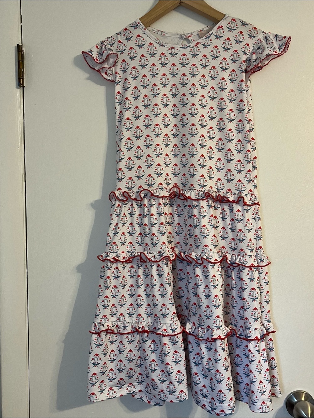 Smockingbird girls ruffle summer Dress size 10